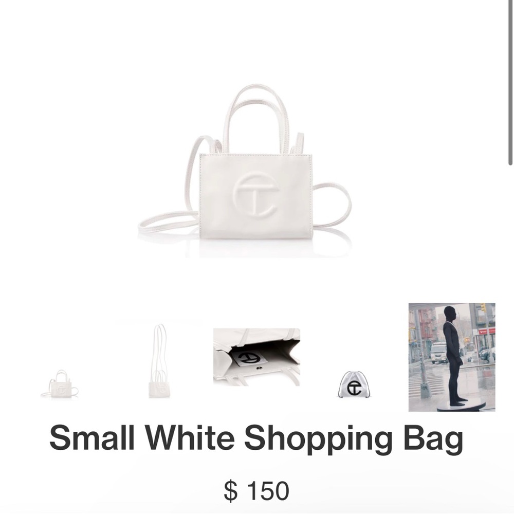 Small White Telfar Bag